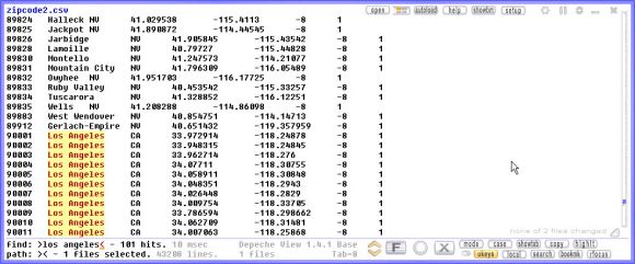 Searching a city in CSV data Searching a city in CSV data